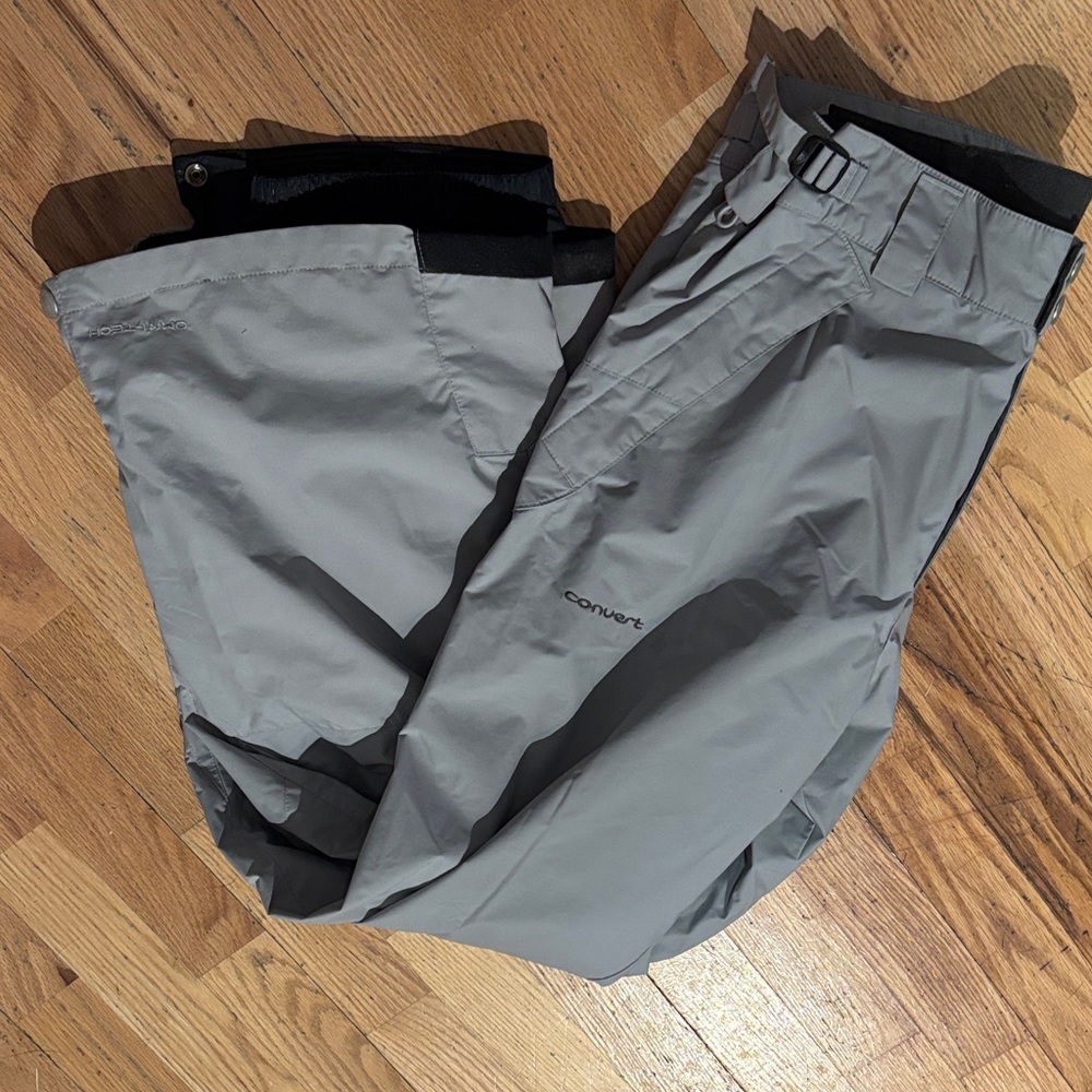 Men's Gray Columbia Snow Pants